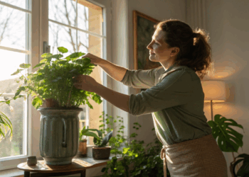 Hortelã murchando no vaso pode ser excesso de água ou falta de luz e este é o erro mais comum em casa