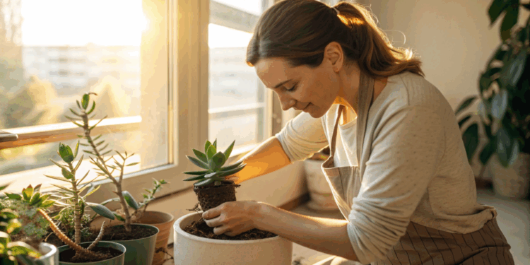 Luz, solo ou rega: o que realmente mata sua suculenta mesmo regando pouco