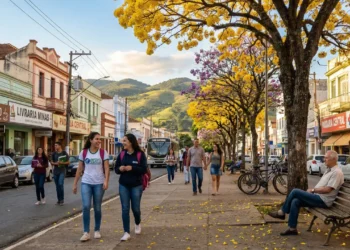 Essa cidade do interior de Minas tem a 5ª melhor qualidade de vida e se tornou referência em educação com quase 100% das crianças na escola