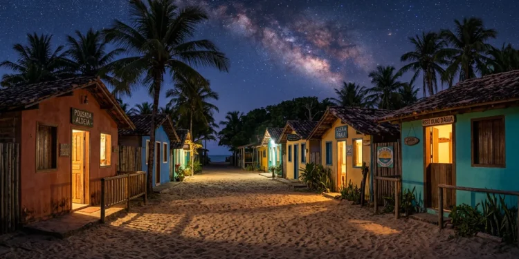 Ruas de areia e praias sem carro: o vilarejo mais antigo do Brasil onde a luz elétrica só chegou em 2007