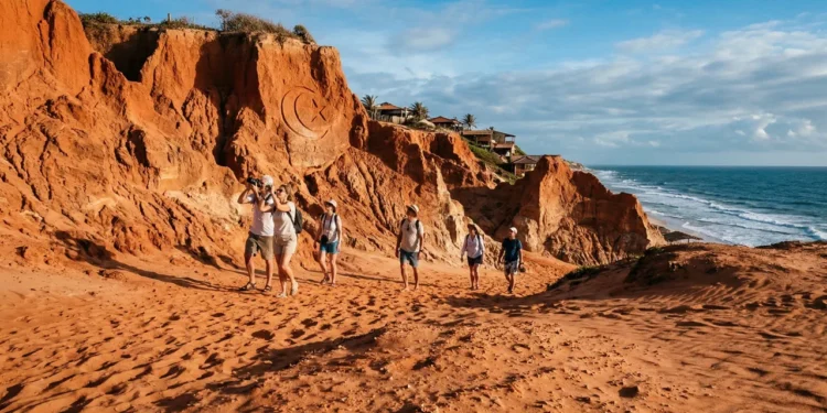 O antigo vilarejo do Ceará que conquistou os cineastas franceses com suas montanhas de areia da cor de Marte
