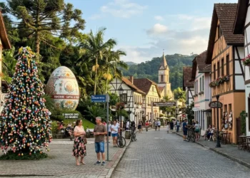 A cidade mais alemã do Brasil fala três idiomas e tem dois recordes mundiais reconhecidos pelo Guinness Book