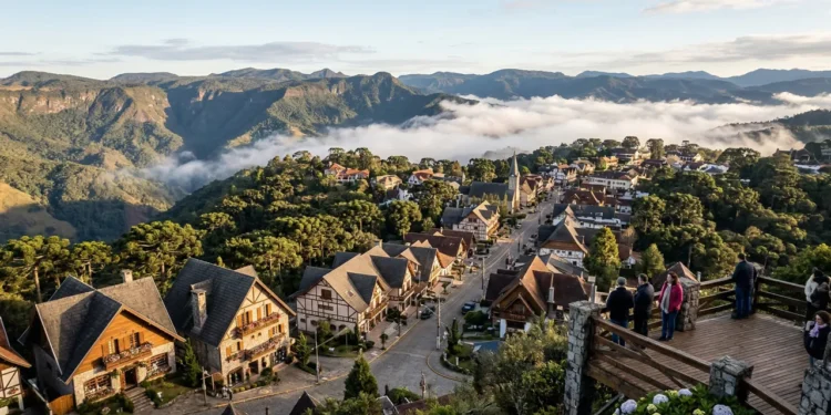 Uma cidade a mais de 1600 metros de altura reconhecida como “Suíça Brasileira” e detentora do título de melhor clima do planeta