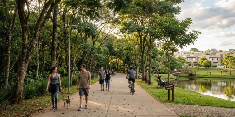 A cidade eleita como a 2ª melhor para se viver no interior: com 15 km de parque e uma locomotiva de Dom Pedro II