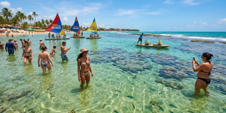 10 vezes eleita a melhor praia do Brasil: essa vila nordestina tem águas tão transparentes que parecem uma piscina natural