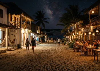 Sem asfalto e sem postes de luz: a vila cearense eleita uma das praias mais bonitas do mundo