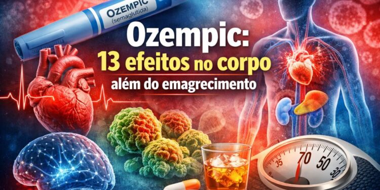 Ozempic vai além do emagrecimento e médicos alertam para efeitos pouco conhecidos