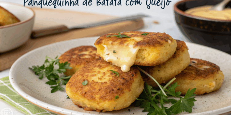 Você não vai acreditar como essa panquequinha fica cremosa e dourada em apenas 20 minutos