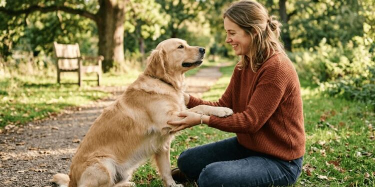 O que significa quando o cachorro coloca a pata em você?
