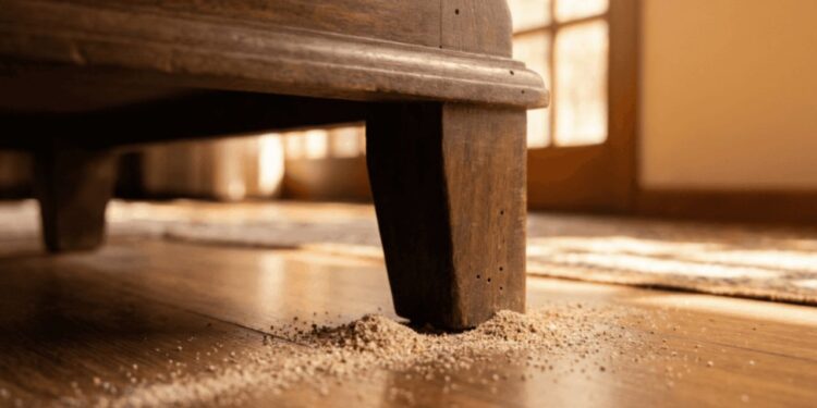 Se você viu um pozinho estranho perto dos móveis pode ser sinal de ataque silencioso de cupins