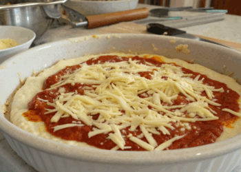 Pizza de liquidificador que fica pronta em 30 minutos com ingredientes comuns da sua cozinha