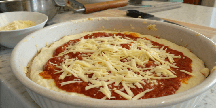 Pizza de liquidificador que fica pronta em 30 minutos com ingredientes comuns da sua cozinha