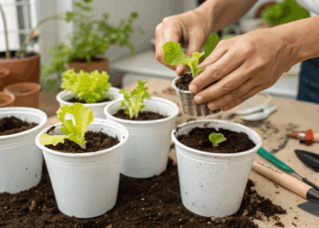 Antes de jogar fora o copo de iogurte, veja como ele pode virar uma mini horta em casa