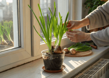 Por que sua cebolinha não cresce no vaso? O problema pode estar na terra