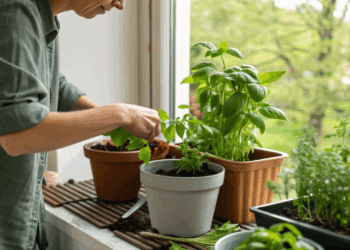 Como plantar manjericão e açafrão em casa e garantir temperos frescos e uma ótima imunidade contra doenças
