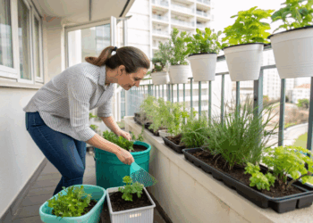 Como plantar temperos em casa mesmo sem quintal e colher folhas frescas o ano todo