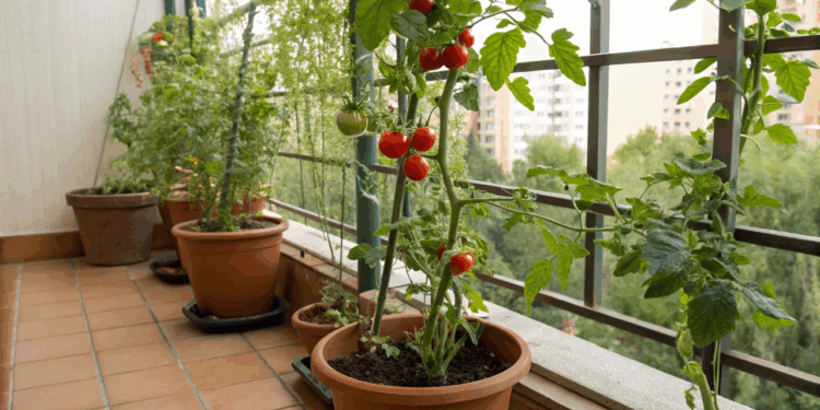 Transforme sua varanda em um espaço verde, como plantar tomates sem ocupar muito espaço