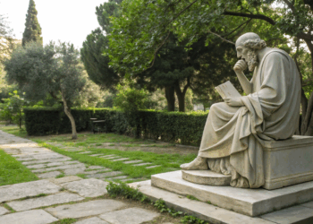 “Platão, fundador da Academia e expoente do idealismo :A necessidade é a mãe da invenção”