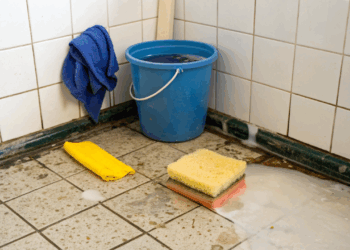 O erro silencioso da faxina começa na temperatura da água e faz a sujeira se espalhar pela sua casa