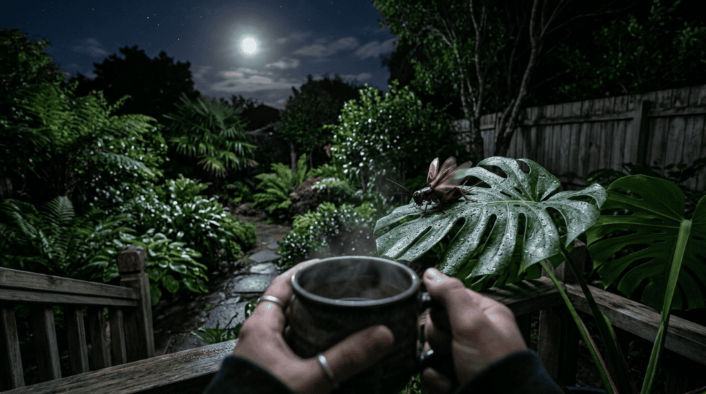 Se você ouvir grilos em casa ou no seu jardim à noite: nós te explicamos o que isso significa e por que é um bom sinal