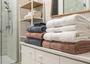Perigo invisível no banheiro, toalhas mal lavadas podem acumular fungos saiba quando trocar
