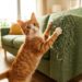 O seu sofá está todo desfiado? Veja como redirecionar o instinto do seu gato sem estressar o animal