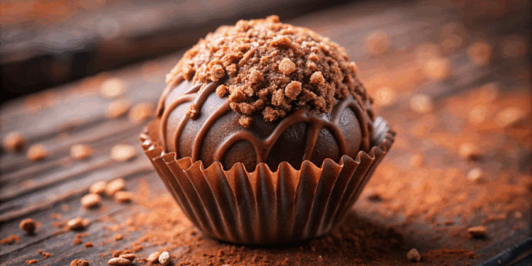 Sobremesa de chocolate sem forno, sem geladeira e sem açúcar refinado