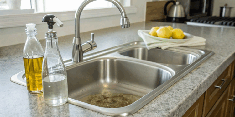 Nem produtos caros, nem cheiro forte: a receita caseira para deixar sua pia da cozinha brilhando