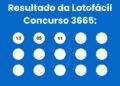Resultado da Lotofácil: veja números e ganhadores do concurso 3665 (sábado, 18/04) e como resgatar