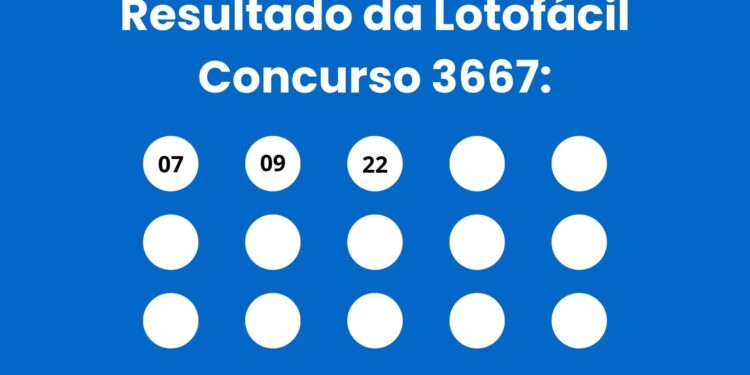 Resultado da Lotofácil: veja números e ganhadores do concurso 3667 (quarta, 22/04) e como resgatar