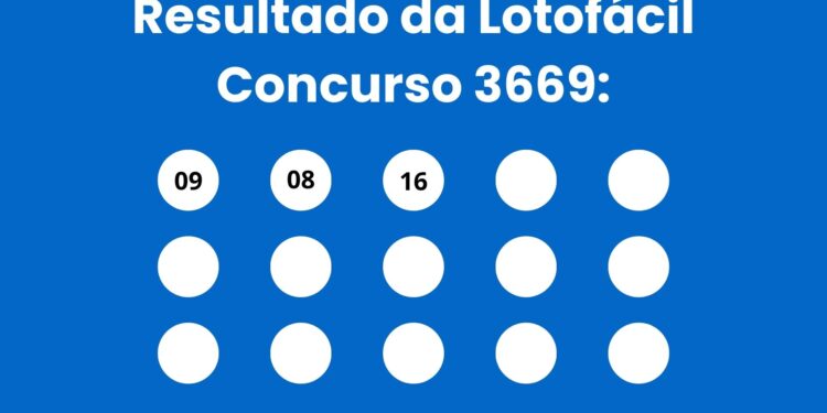 Resultado da Lotofácil: veja números e ganhadores do concurso 3669 (sexta, 24/04) e como resgatar