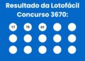 Resultado da Lotofácil: veja números e ganhadores do concurso 3670(sábado, 25/04) e como resgatar