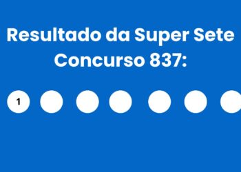 Resultado da Resultado da Super Sete: veja números e ganhadores do concurso 837 (segunda, 20/04) e como resgatar