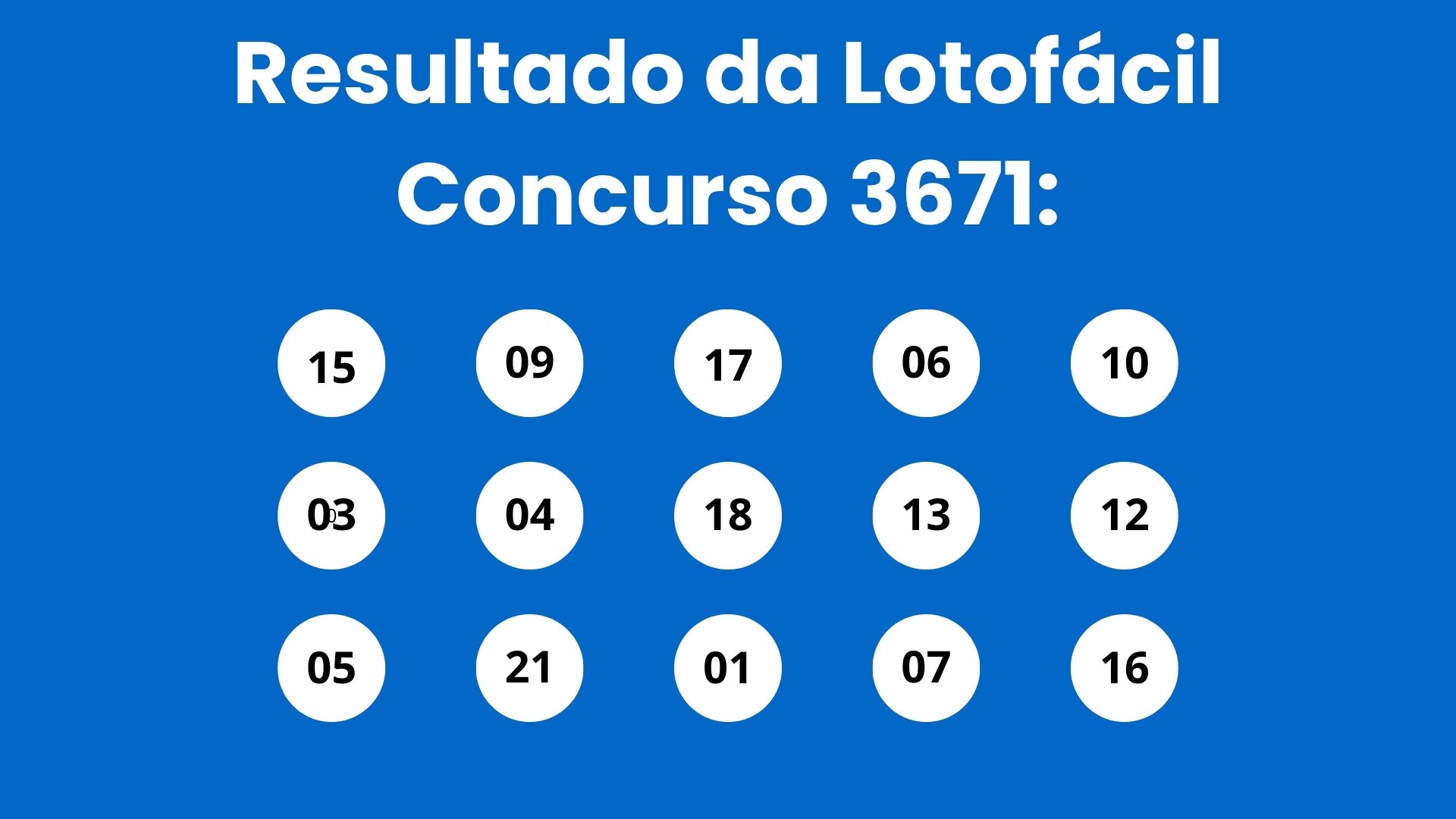Resultado da Lotofácil: veja números e ganhadores do concurso 3671 (segunda, 27/04) e como resgatar
