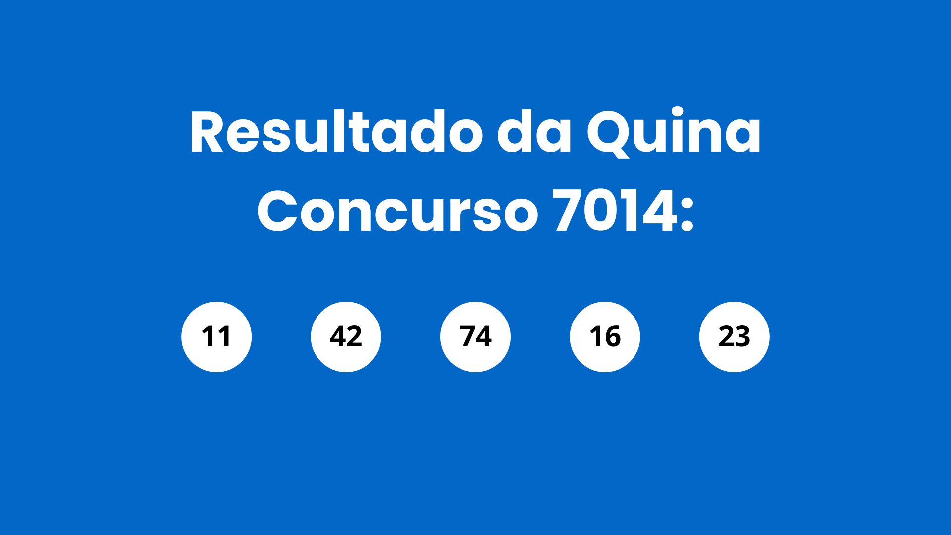 Resultado da Quina: veja números e ganhadores do concurso 7014 (quinta, 30/04) e como resgatar