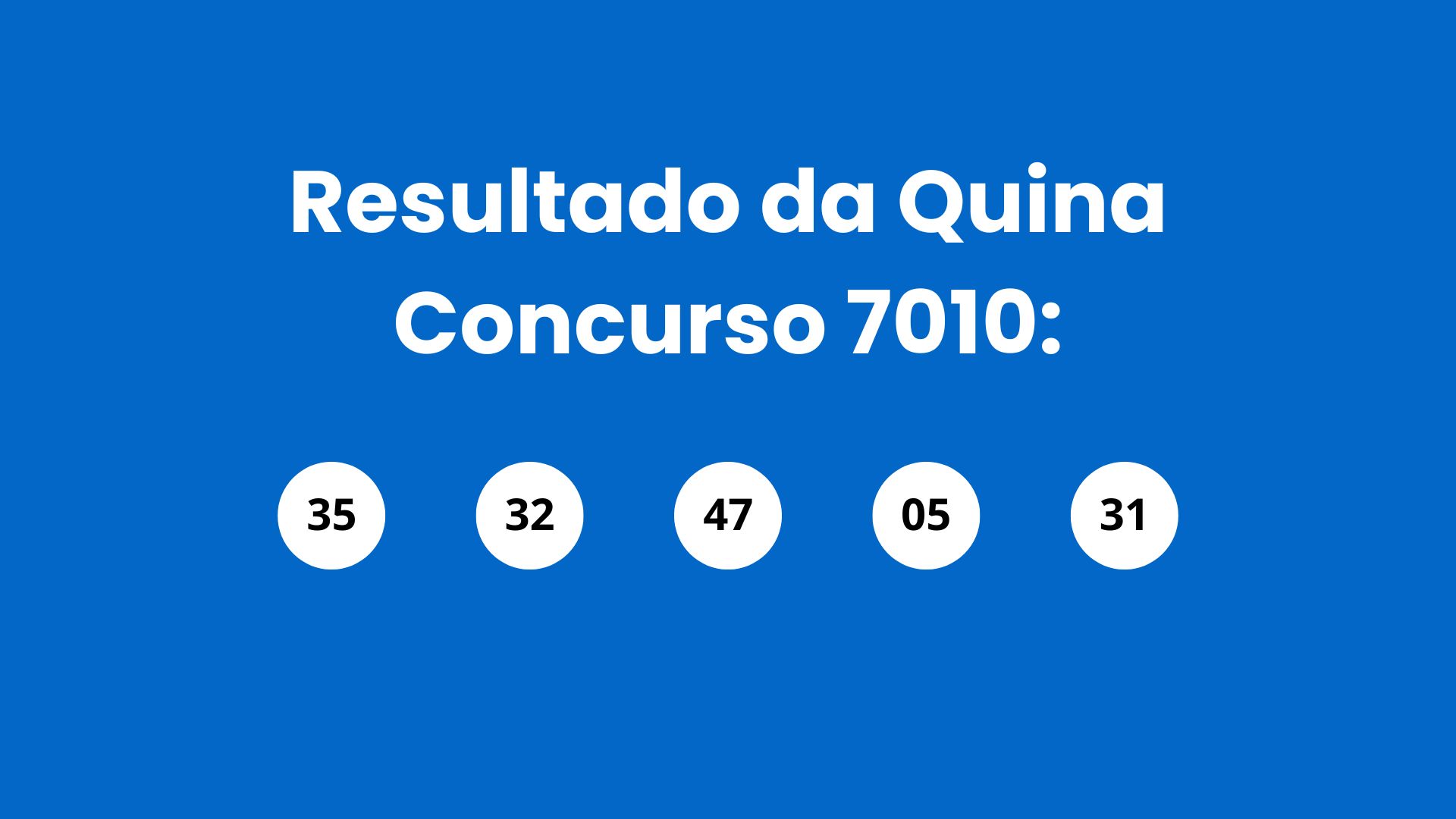 Resultado da Quina: veja números e ganhadores do concurso 7010 (sábado, 25/04) e como resgatar