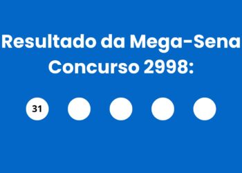 Resultado da Mega-Sena: veja números e ganhadores do concurso 2.998 (sábado,18/04) e como resgatar