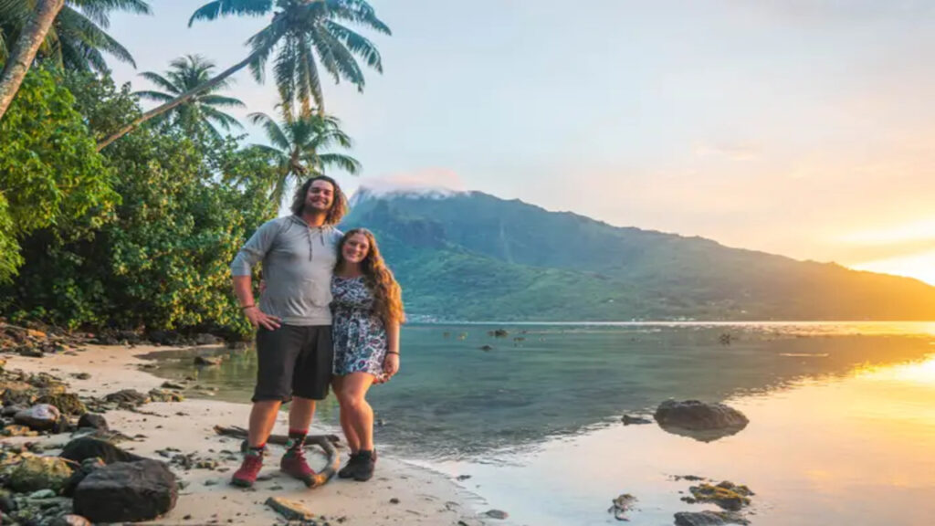 Meu namorado e eu levamos o pai dele para nossas férias. Não foi muito romântico, mas ainda assim nos divertimos muito