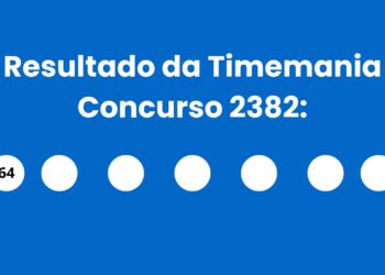 Resultado da Timemania: veja números e ganhadores do concurso 2382 (sábado, 18/04) e como resgatar