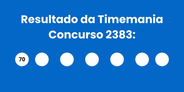 Resultado da Timemania: veja números e ganhadores do concurso 2383 (quinta, 23/04) e como resgatar