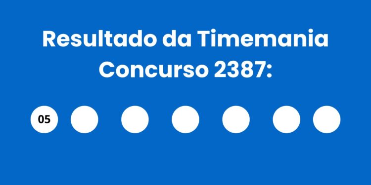 Resultado da Timemania: veja números e ganhadores do concurso 2387 (terça, 05/05) e como resgatar