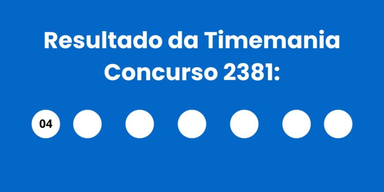 Resultado da Timemania: veja números e ganhadores do concurso 2381 (quinta, 16/04) e como resgatar