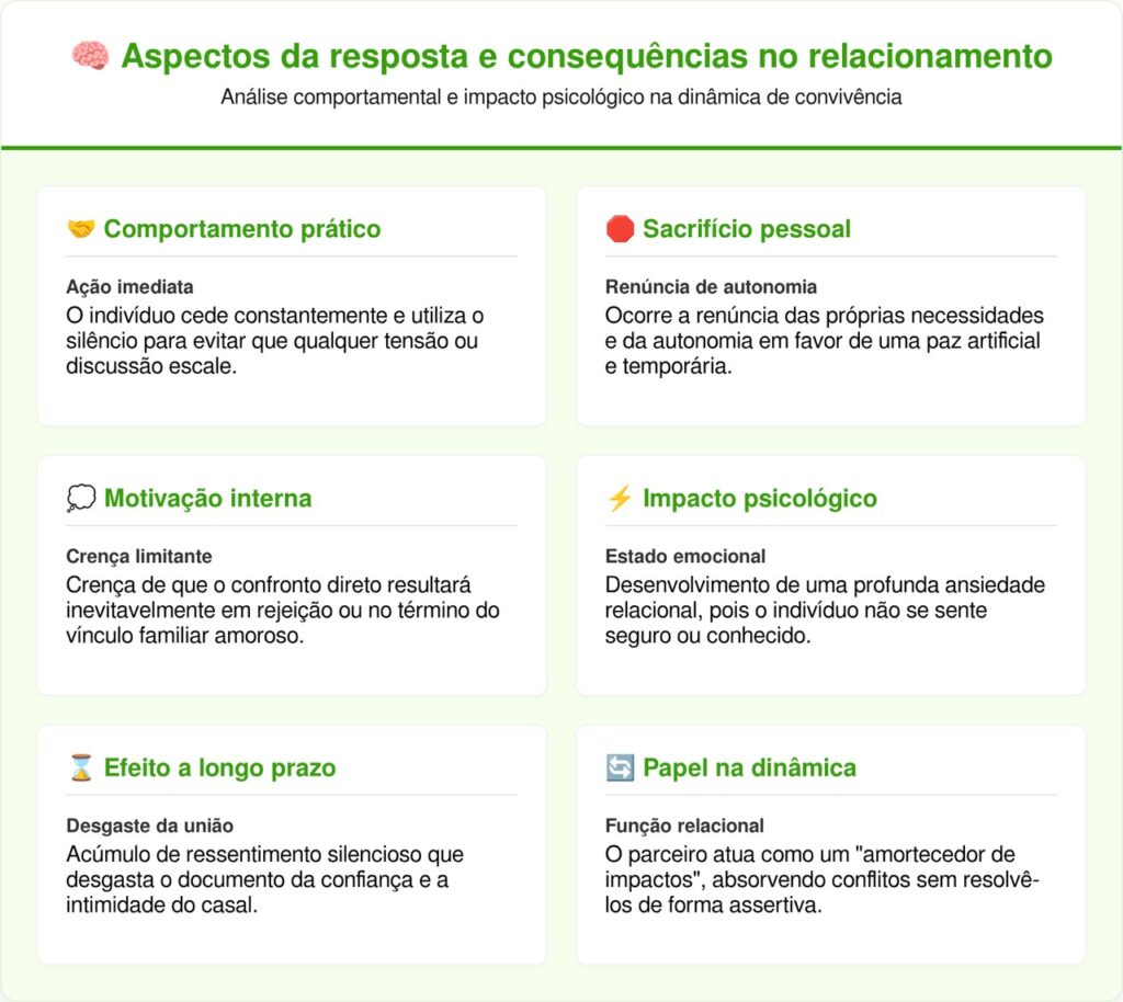 A psicologia explica que adultos que evitam conflitos não são indiferentes, muitas vezes refletem medo aprendido na infância