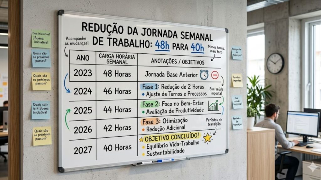 Adeus à redução da jornada de trabalho: os funcionários serão obrigados a trabalhar mais horas e sem pausas para compensar o dia de folga