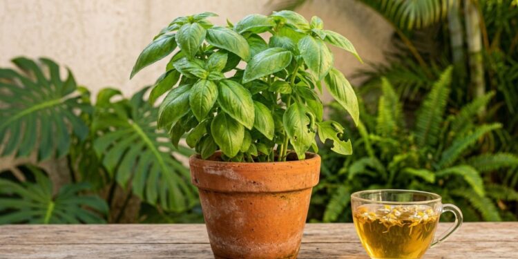 Como afastar lagartas que furam o manjericão em menos de um minuto: truque caseiro eficaz pulverizando chá de camomila frio