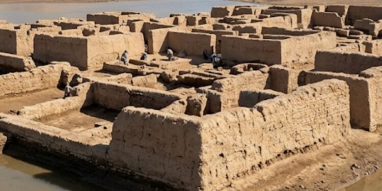 Arqueólogos descobrem cidade submersa de 3.400 anos no Iraque após seca extrema