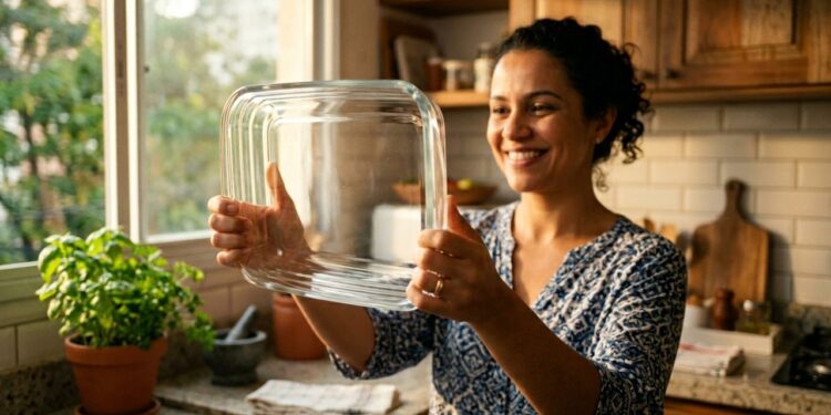 Como limpar assadeira de vidro com gordura amarelada: veja como deixá-la sem crostas e transparente como nova