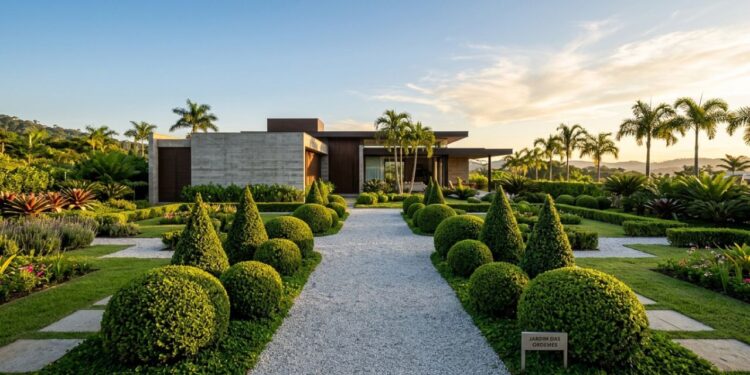O arbusto que virou o favorito do paisagismo clássico porque aceita qualquer formato de poda e não exige regas constantes
