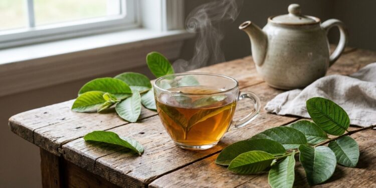 Tomar chá de folha de goiaba faz bem todo dia? A ciência revela o que acontece no seu corpo