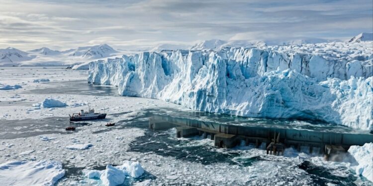 Cientistas propõem a construção de um muro com mais de 80 quilômetros de extensão para impedir o derretimento da geleira do apocalipse